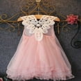 thumbnail image 4 of Filles Tout-Petits Robe d'Été Dentelle Fleur Tutu Princesse Partie Tulle 2-7 Ans, 4 of 6