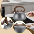 thumbnail image 4 of Tetera silbadora de 3 l con silbato fuerte para cocina, ideal para fiestas en casa, camping, 4 of 9