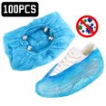 thumbnail image 2 of 100 Pcs Couvre-Chaussures Jetables Antidérapants Surchaussures Non Tissées pour Bottes, 2 of 8