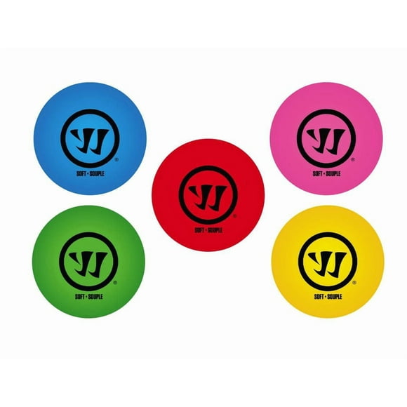 Warrior Balle de Hockey de Rue - Couleurs assorties 2 5/8 po