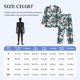 thumbnail image 4 of Balery Cute Poodle Dog Pijama para Hombre de Dos Piezas con Manga Larga, Conjunto de Dormir y Descanso Suave con Bolsillos-Large, 4 of 7