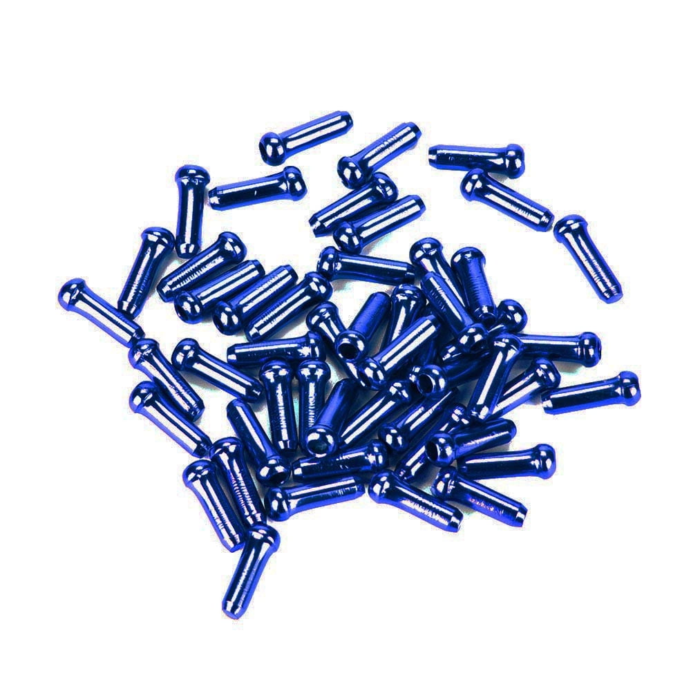 50PCS//Pack Bike Bicycle Brake Shifter Derailleur Inner Cable Wire End Cap Crimps