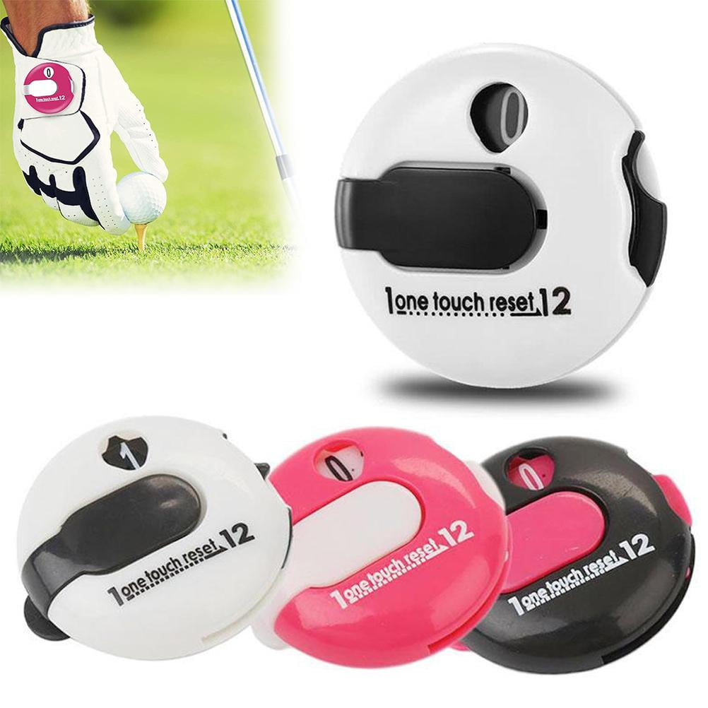 DTOWER 4pcs Golf Score Counter Golf Hat Clip Scoring Device Golf Stroker  Counter Portable Golf Accessories for Ladies