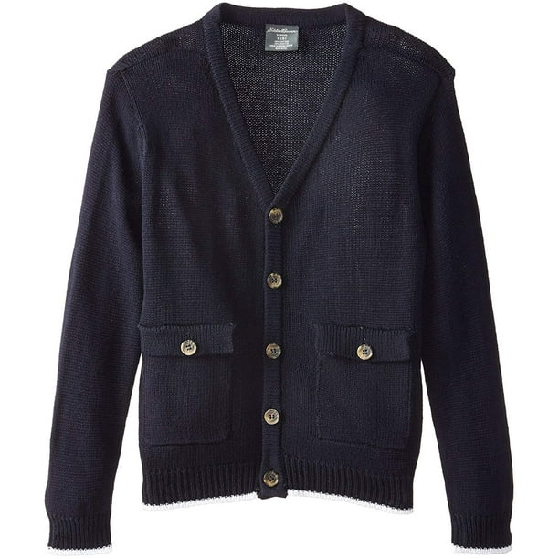 Eddie Bauer Boys School Uniform Cardigan Sweater (Little Boys & Big