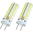 thumbnail image 1 of Casquillo de bombilla LED G6.35 CA 12 V, 7 W reemplaza lámpara halógena de 50 W, blanco frío 6000 K, 360 no regulable, gy6.35 (paquete de 2), 1 of 5