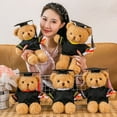 MeetYTOYS Graduation Panda Bear with Black Cap Graduation Christmas