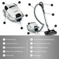 thumbnail image 4 of Prolux Terra Vac 5-Speed Quiet Canister Vacuum Cleaner with Sealed HEPA Filter, 4 of 7