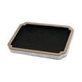 thumbnail image 4 of Bandeja para joyas,Bandeja para joyas Bandeja organizadora de joyas de madera y terciopelo,Bandeja para joyas,soporte para anillos y pendientes,plato para joyas,Bandeja de exhibición de Negro, 4 of 8