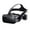 black, variant on VR Virtual Reality Game System,VR Headset VR Games for Iphone Android and Smart Phone(for 4.7''- 6.7''Phone)