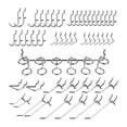 thumbnail image 1 of 50x Ganchos para tablero perforado Kit organizador de accesorios para tablero perforado Accesorios organizadores para tablero perforado, 1 of 8