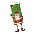 thumbnail image 2 of Abbracc Merry Christmas Snowman Elk Tree Elf Wreath Banner-01 Santa Claus, 2 of 9