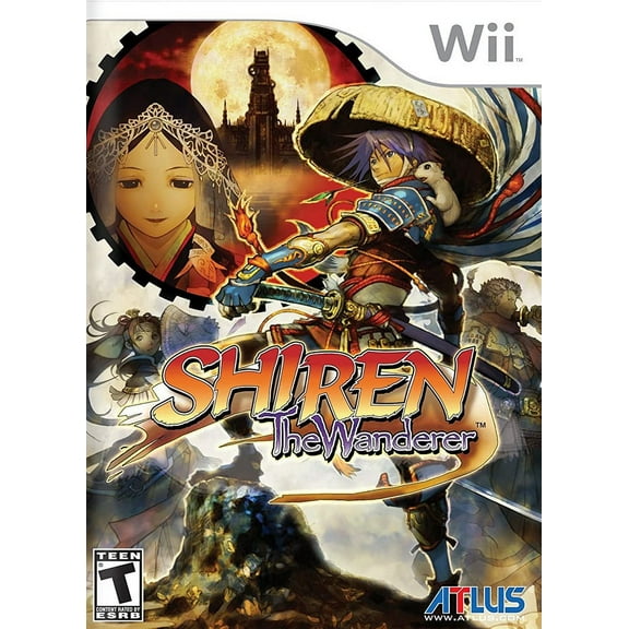 Restored Shiren the Wanderer (Nintendo Wii, 2010) (Refurbished)