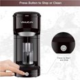 thumbnail image 4 of Single Serve Coffee Maker for K-Cup Single Cup Capsule and Ground Coffee,Coffee Brewer Single Cup Coffee Makers with 6 to 14oz Reservoir, Mini Size, Black, 4 of 7