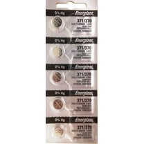 5 Pcs Energizer 370 371 Watch Battery SR920W, SR920SW Button Battery