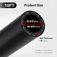 thumbnail image 3 of 5/16" Heater Hose Coolant Radiator Straight 100PSI SAE 20R3 10FT Black 10FT 5/16 10FT, 3 of 5
