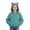 Mint Green, variant on Hoodies for Teen Girls Kids Cute Bear Ear Pullover Oversized Long Sleeve Sweatshirt Winter Warm Tops Outwear with Pocket