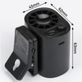 thumbnail image 3 of 360° Rotation Car Clip on Fan with LED Display, Ultra-Strong Clip-On Fan with LED Display – for Car, Clothes & More, Car-Mounted Small Electric Fan for Cars/Work/Camping, 3 of 7