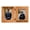 Class, variant on Senior - Class of 2026 - Graduation Frame - Natural Wood Hinged 2 Side by Side Portrait 5x7 Picture Frames