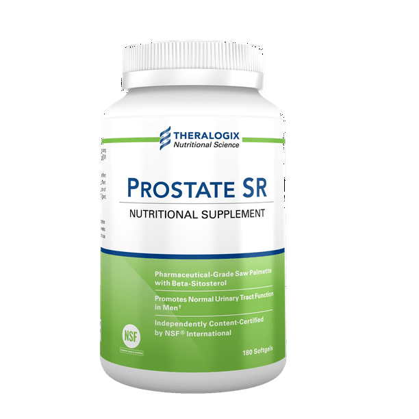 Theralogix Prostate SR Saw Palmetto & BetaSitosterol Supplement, 180 Softgels