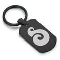 thumbnail image 1 of Stainless Steel Matau (Fish Hook) Maori Symbol Dog Tag Keychain Circle Ring, 1 of 2