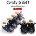 thumbnail image 5 of Infant Baby Boys Girls Boots Premium Soft Sole Anti-Slip Warm Winter Snow Boots Newborn Crib Shoes, 5 of 7