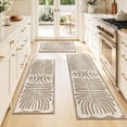 thumbnail image 4 of Yamaziot Kitchen Rug and Runner Set of 3, Farmhouse Kitchen Floor Mats Non Slip Washable Runner Rug Carpet for Sink Laundry Room Door, 4 of 8