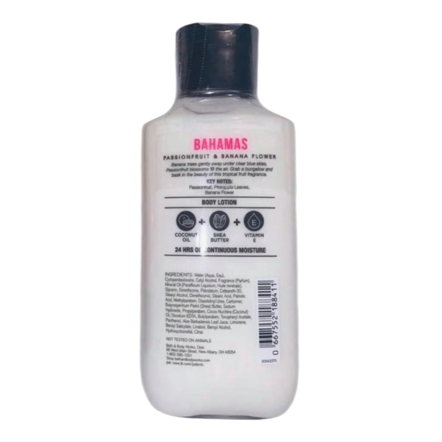 Bath and Body Works Bahamas Passionfruit & Banana Flower Body Lotion Shea Butter + Vitamin E (8 FL OZ / 236 mL)