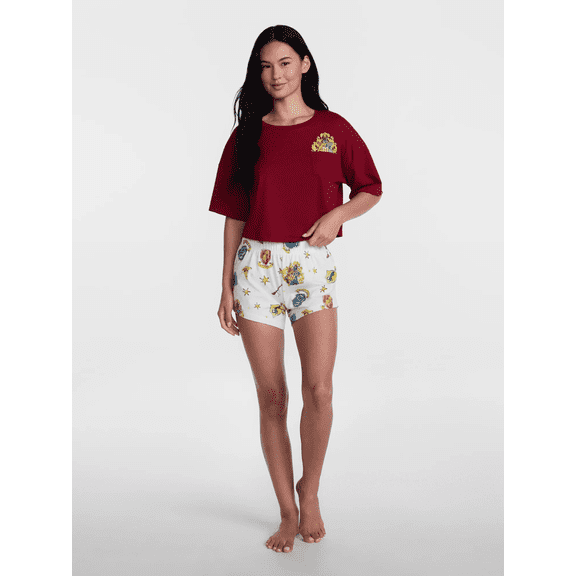 Harry Potter Junior Hogwarts 2 Piece Set (Ladies), S to XXL