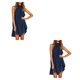 thumbnail image 3 of Jumpingount Vestido de tiras Traje de verano con cuello halter Transpirable Exquisito Moda al aire libre Elegancia Diseño elegante Elegante Type13 NO13, 3 of 6