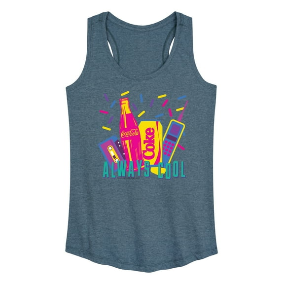 Coca-Cola - 90's Retro Style - Always Cool - Women's Racerback Tank Top
