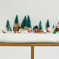 thumbnail image 4 of EcoNesxp ft. Artificial Snow Christmas Tree Pedestal Cover Fireplace Scarf Rug White Christmas 8 ft. Artificial Snow Christmas Tree Pedestal Cover Fireplace Scarf Rug White Christmas 3 ft. x 8 ft. Ar, 4 of 5