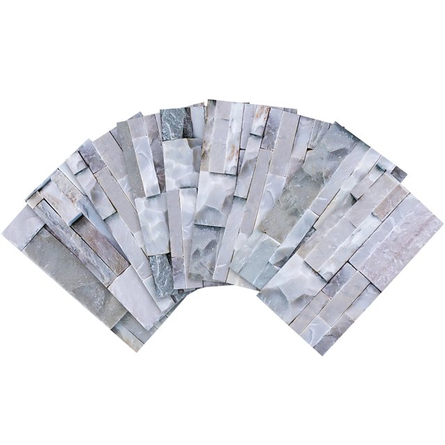 Adhesivo de ladrillo para pared, hogar, cocina, baño, sala de estar, adhesivo para pared, decoración, calcomanías de ladrillo, UB023S, 9 piezas Scienceny HA8746-01B
