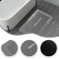 Yaoyar Diatomaceous earth bath mat Rubber Non Slip Shower mat Quick Dry Super Absorbent Bathtub mat Bath Stone Mat - Thin Bath Mats for Bathroom Floor, Tub and Fit Under Door, 16x24in Rectanglea