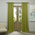 thumbnail image 1 of Half Price Drapes Grommet Doublewide Plush Blackout Thermal Single Curtain Panel, 1 of 7