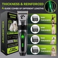 thumbnail image 5 of Cordless Dog Clippers Professional Pet Trimmer Low Noise 2-Speed Grooming Kit for Thick Hair, 5 of 6