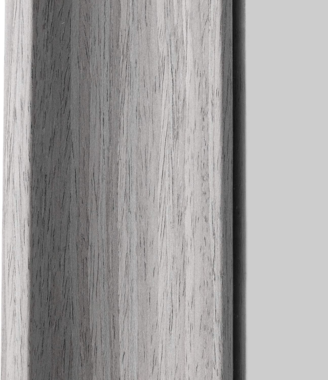 Head West 26.5 in x 32.5 in Framed Beveled Accent Vanity Mirror, Gray