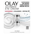 thumbnail image 2 of Olay Ultimate Niacinamide + Hyaluronic + Peptide Eye Cream 0.5 Fl Oz (2 Pack), 2 of 5