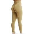 thumbnail image 2 of A AGROSTE Women's Seamless Scrunch Butt Lifting Leggings, Comfort Tights for Workout, Sport, Yoga, 2 of 12