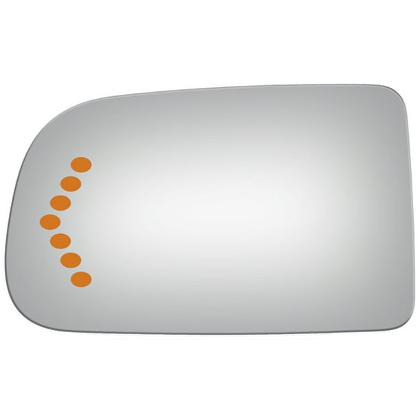 Flat Driver Side Replacement Mirror Glass for 20032005 Chevy Silverado