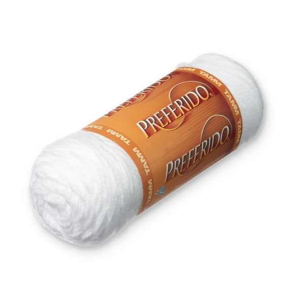 PREFERIDO [100grs] by TAMM - Classic Yarn for Warm Clothing and Craft - Color White 1501