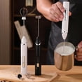 thumbnail image 2 of YIGSECU Pack of 1 Rechargeable Battery Propelled Electric Frother Highlighting 3 Exchangeable Executives and Carrying Case for Kitchen, 2 of 17