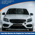 thumbnail image 3 of Cubierta del gancho de remolque del parachoques delantero derecho para Mercedes-Benz Clase C W205 AMG 2014-2018 No.A2058850724 - Paquete de 1, 3 of 6