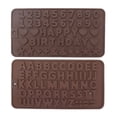 thumbnail image 4 of Number Chocolate Molds, Reusable Flexible Silicone Letter   For Birthday Cake Decorations For Party, 4 of 8
