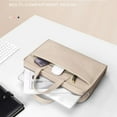 thumbnail image 3 of New Waterproof Handbag Large Capacity Sleeve Bag Briefcase Bag Laptop Bag 14 16 inch GREY 16 INCH, 3 of 8