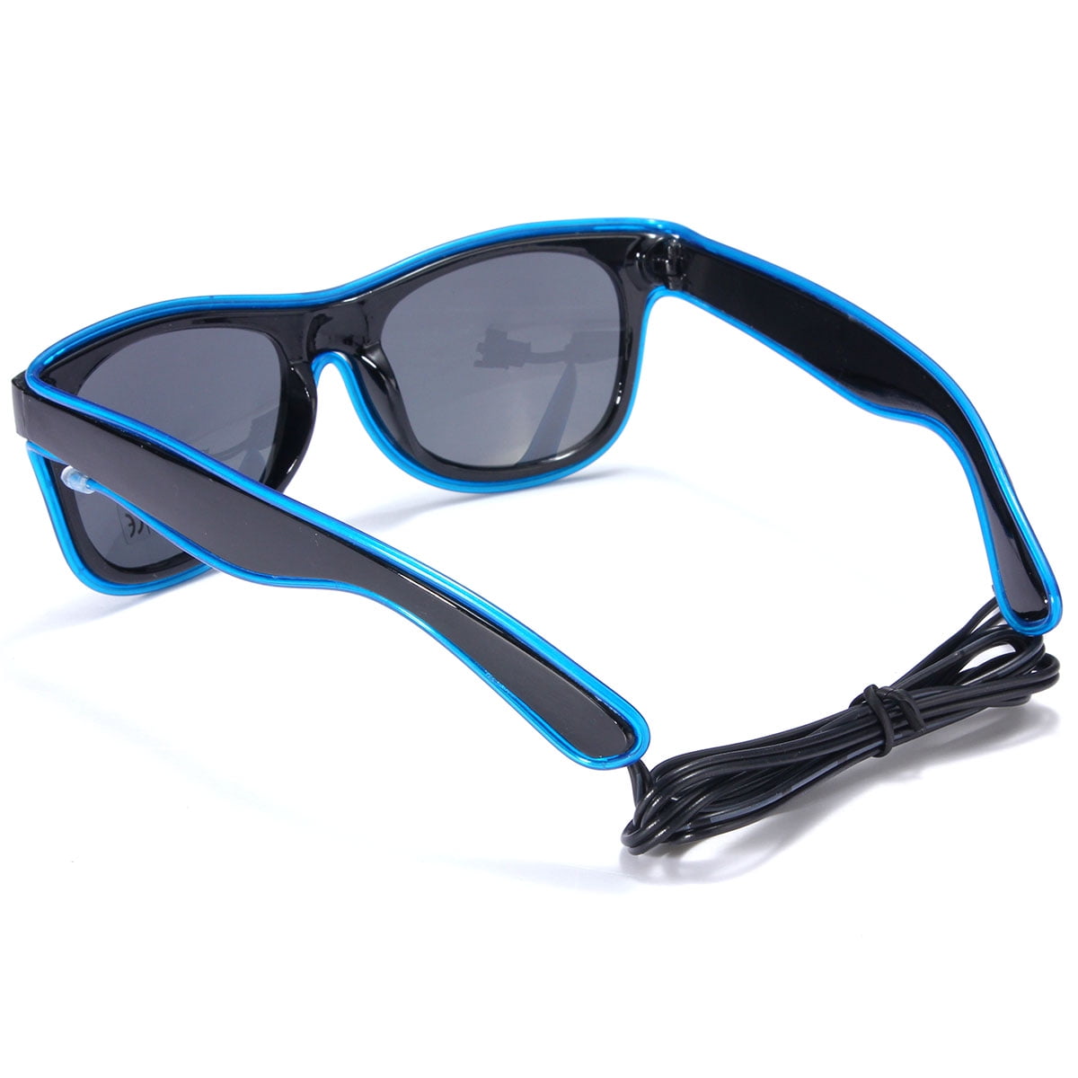 HALLOLURE Light up LED Sun Glasses Wire Fashion Neon Luminous Club
