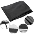 thumbnail image 2 of Funda Para Estufa De Parrilla, Negra, Resistente Al Agua, Práctica, Antiluz Solar, Conveniente, Duradera, Plegable, Protector De Funda Para Estufa, Accesorio Antipolvo, Refugio Minnieouse HA013714-00, 2 of 7