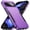 Purple, variant on XPM for Google Pixel 10 / 10 Pro Phone Case, Heavy Duty Shockproof Dual Layer Drop Protection Tough Hybrid Rugged Rubber Armor Defend Cover for Pixel 10, Pixel 10 Pro (Purple)
