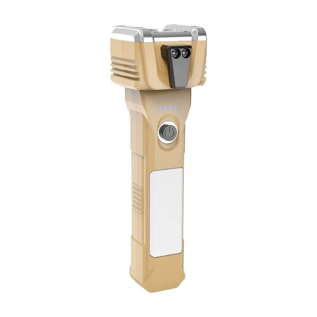 Camping Multi Function Rechargeable Work Light Fire Self Rescuing Broken Window External Flashlight
