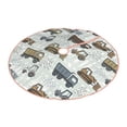 thumbnail image 2 of Kll Tractor And Dumper Christmas Tree Skirt 48",Party Decorations Farmhouse For Christmas Decorations Holiday Party, 2 of 8
