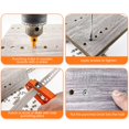 thumbnail image 4 of CNKOO Single Hole Punch 5/16inch Heavy Duty Hole Puncher Portable Hole Edge Banding Punching Plier Handheld Punching Tool with Scale for Photos Paper Cards Office Crafting, 4 of 10